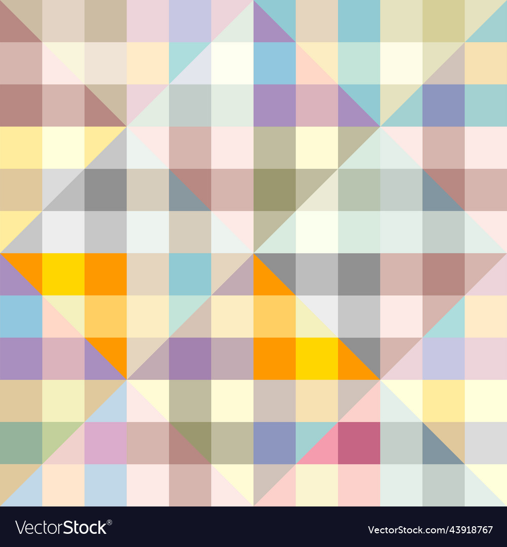 Geometric abstract pattern intersection style vector image Geometric abstract pattern intersection style
