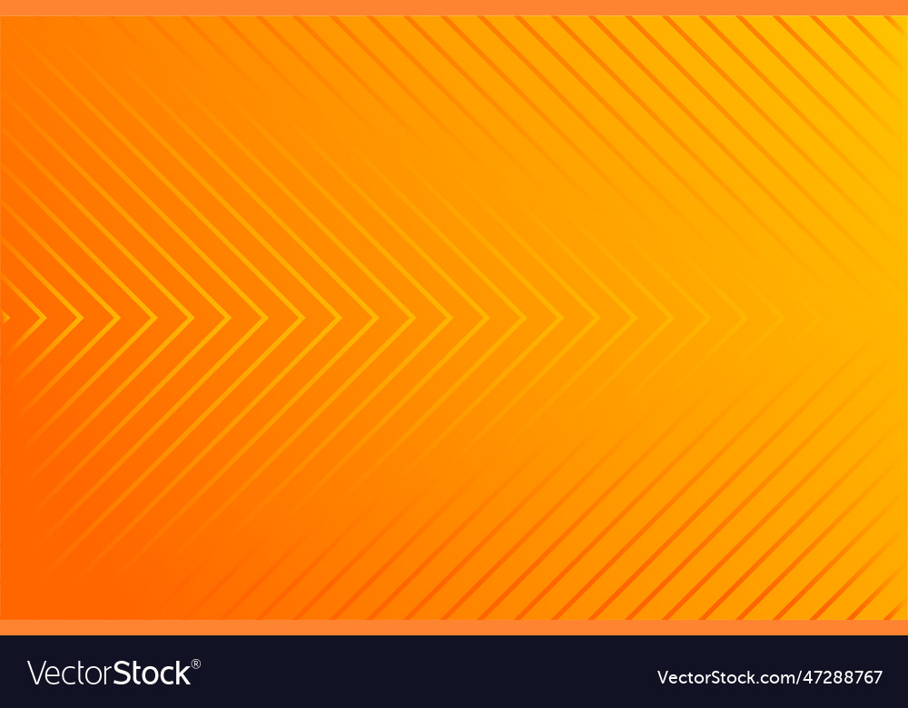 Gradient orange background with stripe watermark vector image Gradient orange background with stripe watermark