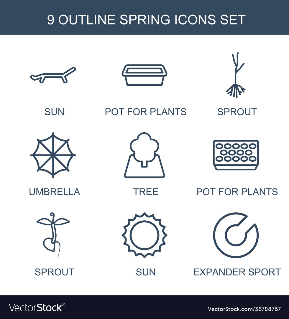 Spring icons