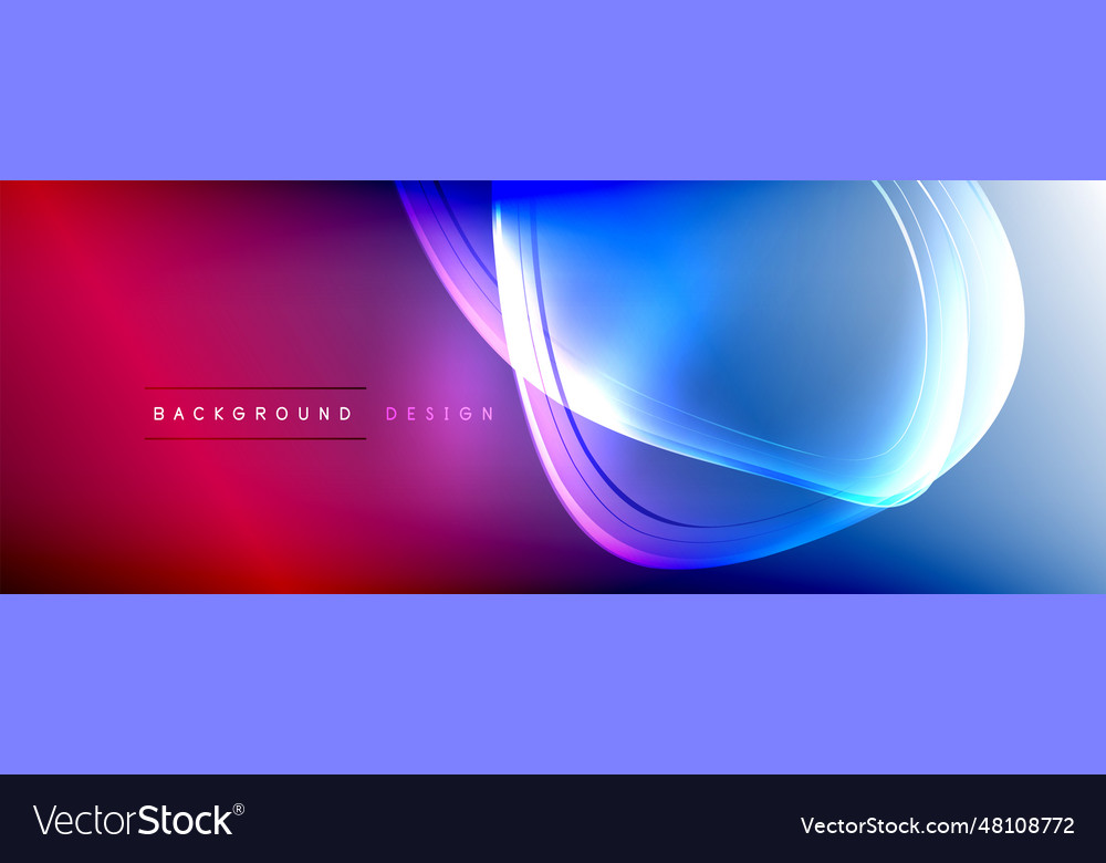 Abstract background - liquid transparent Vector Image