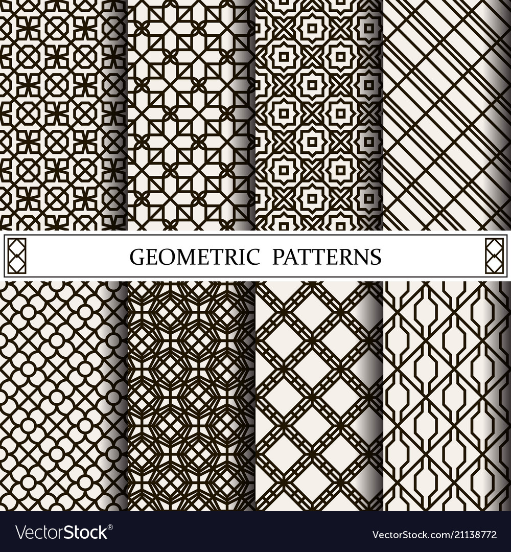 Geometric patternpattern fills web page vector image Geometric patternpattern fills web page