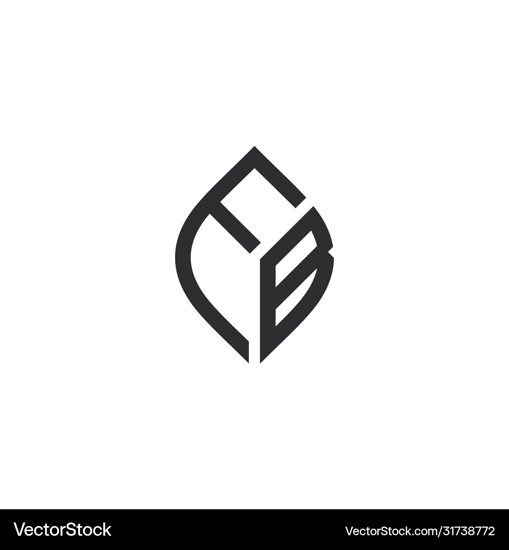 Letter logo icon design template elements Vector Image