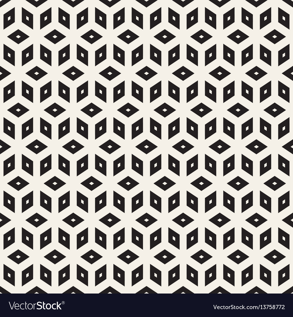 Monochrome Lattice Pattern