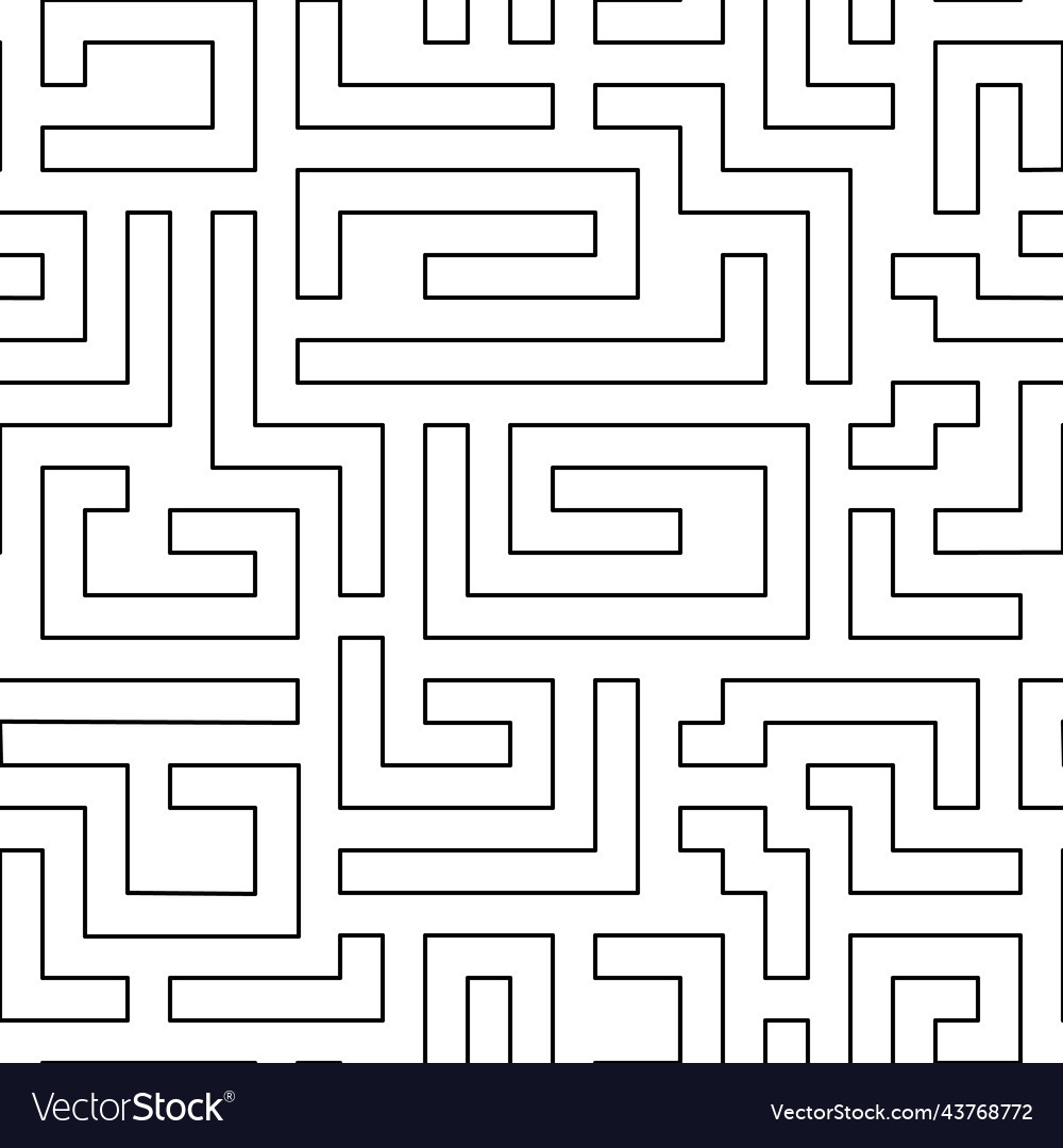 Seamless pattern of simple abstract geometric