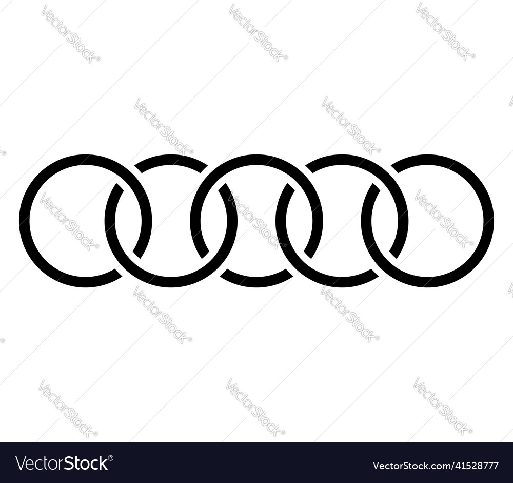 Interlace interconnected intersecting circles