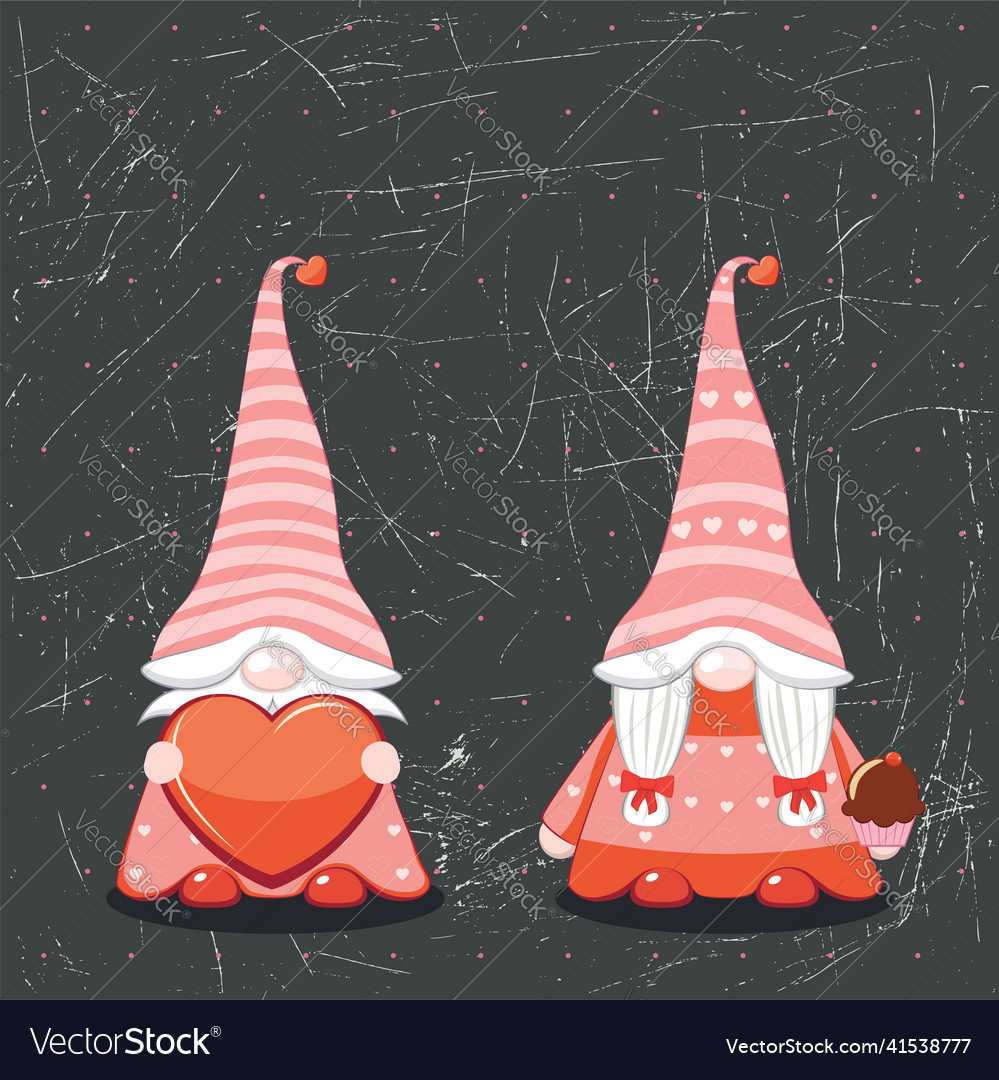 Valentine paar Gnome