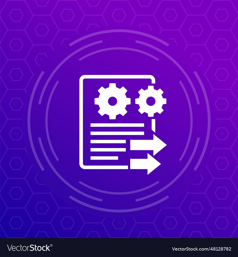 Export technical data or report icon