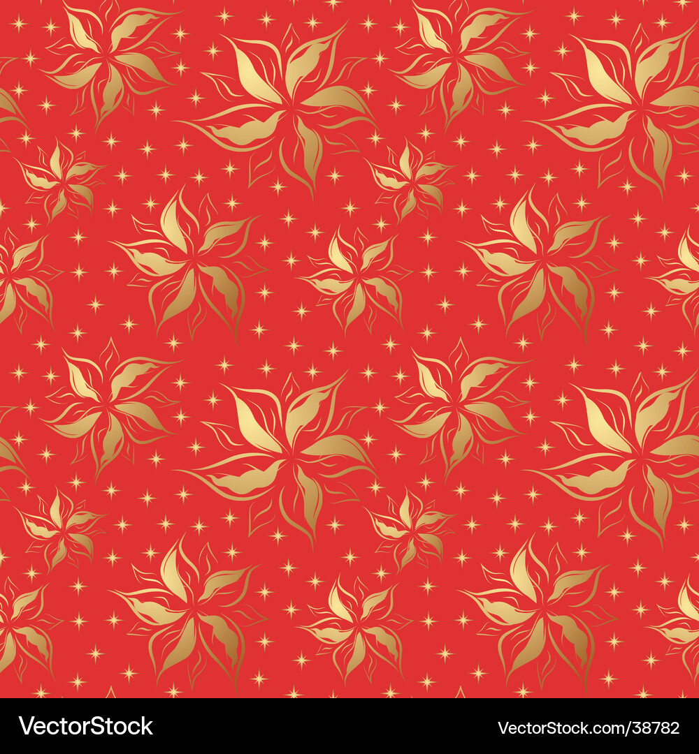 Flower seamless pattern Royalty Free Vector Image