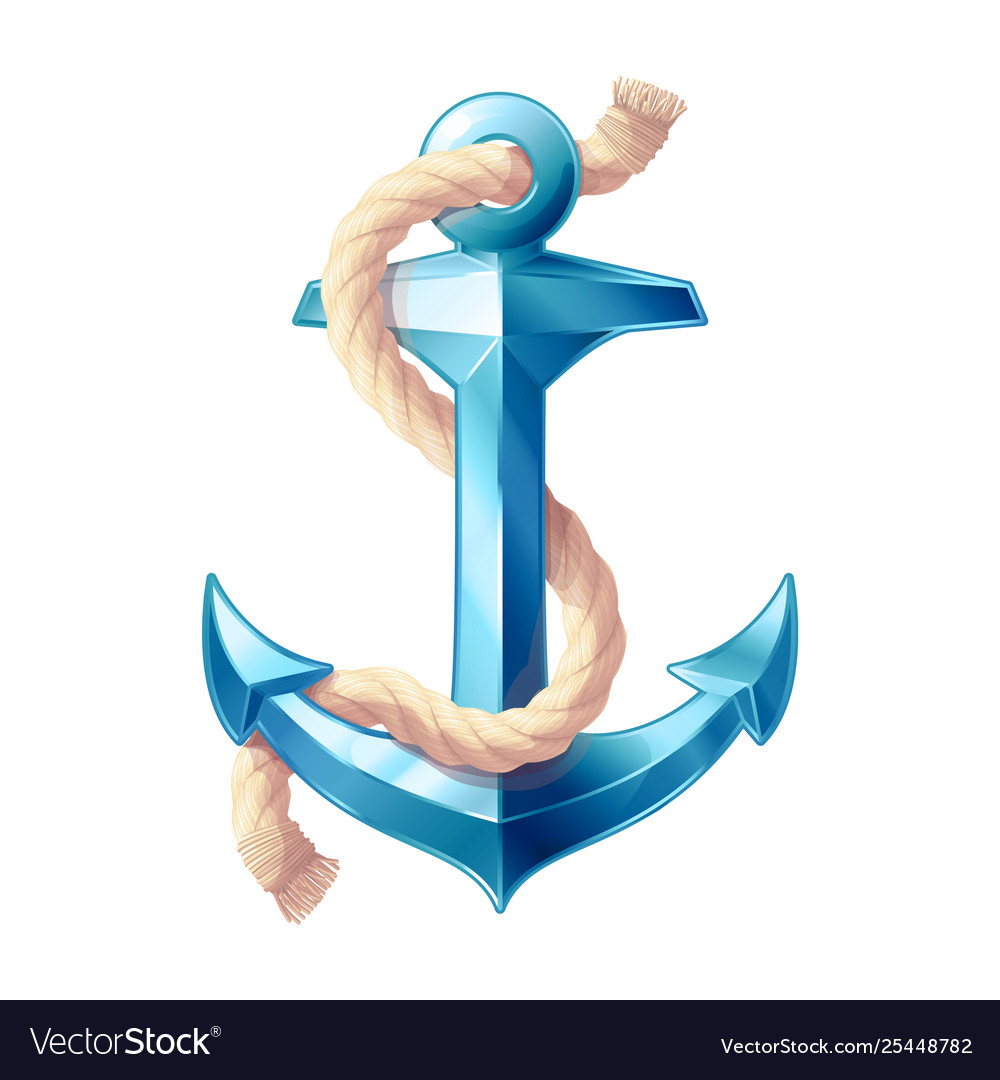 Sea maritime icon anchor