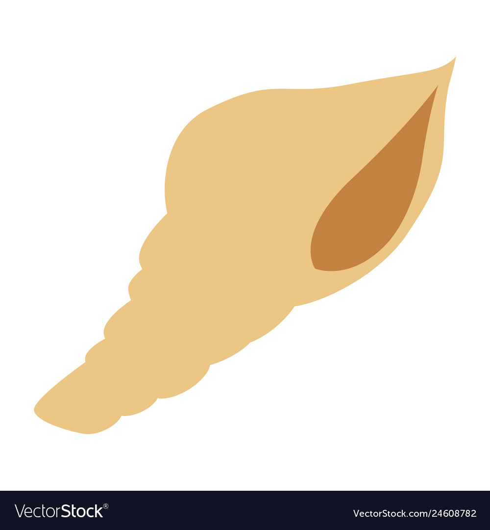 Snail shell isolated icon