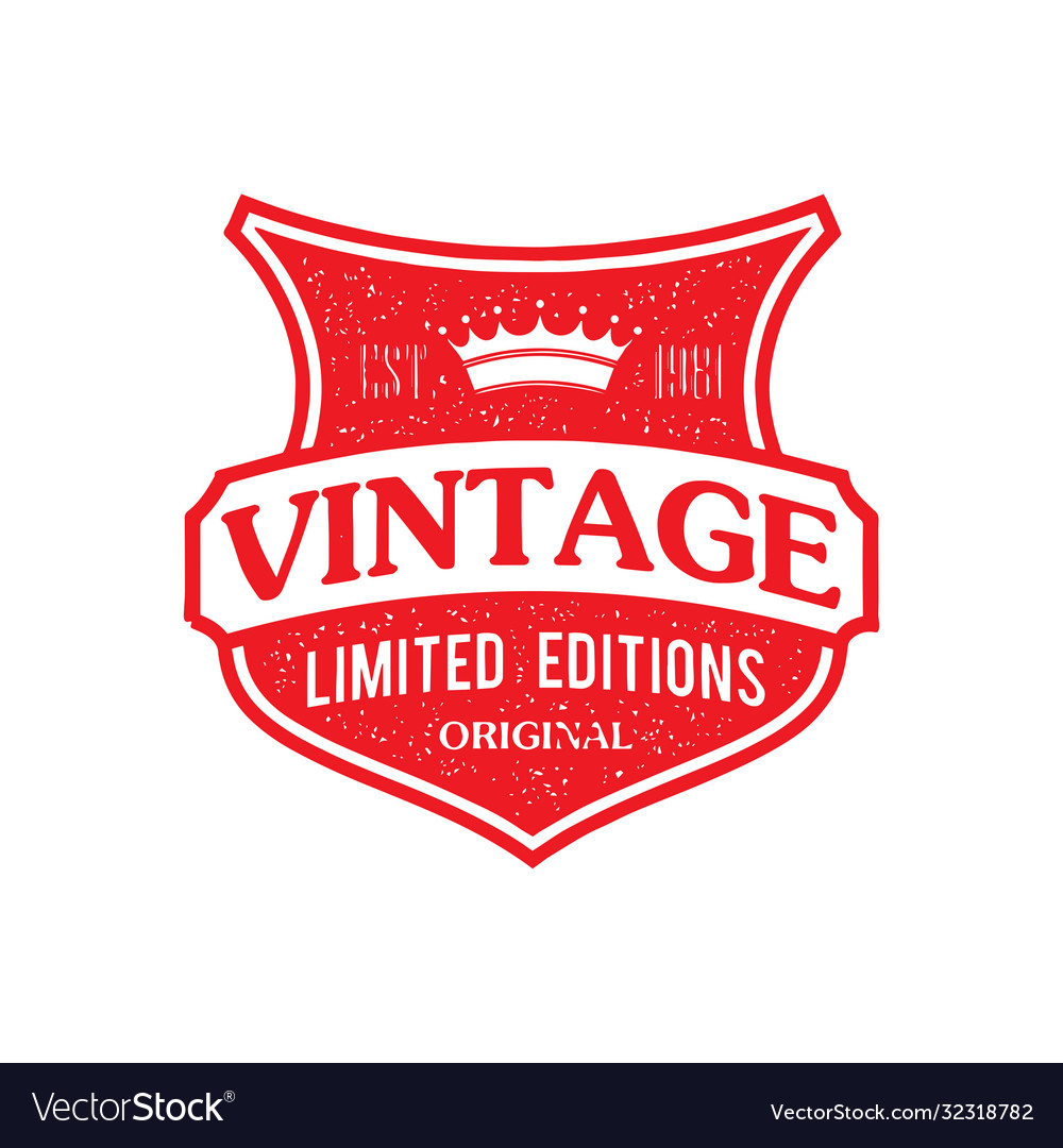 Vintage and retro badge label design collection
