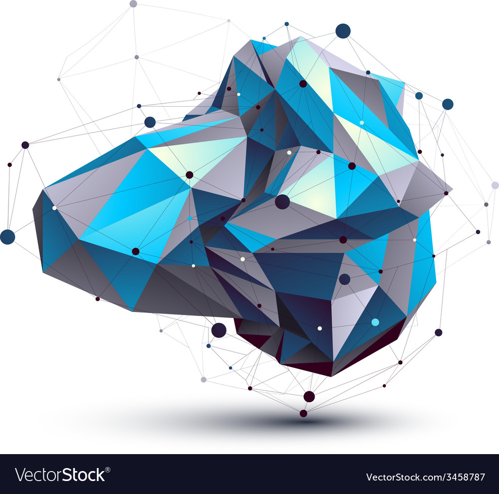 Blue Polygonal Cosmic Structure