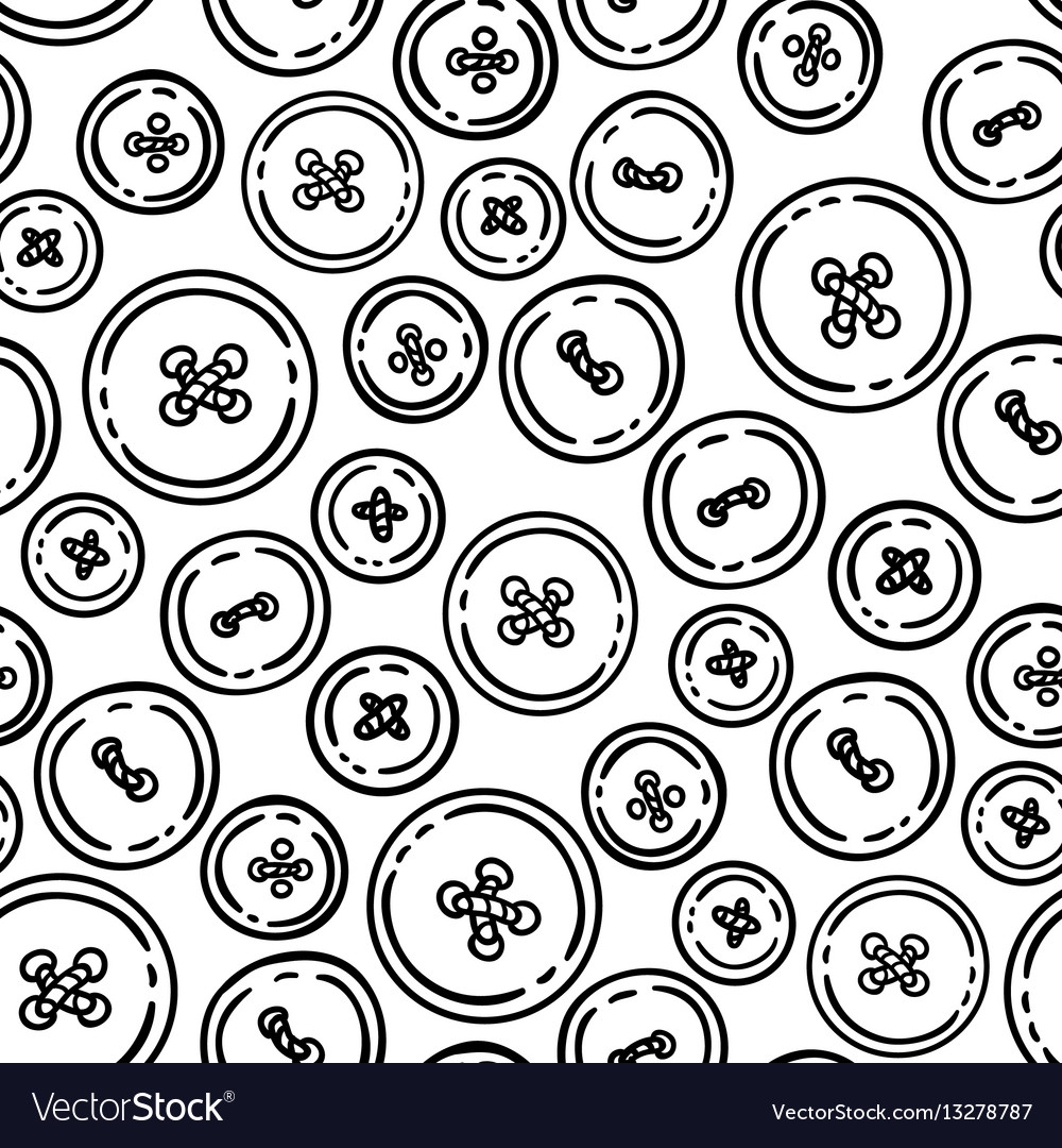Buttons seamless pattern