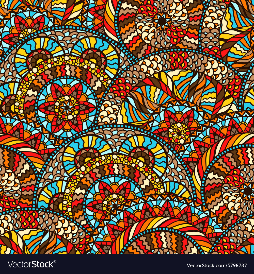 Intricate Ethnic Ornament Pattern