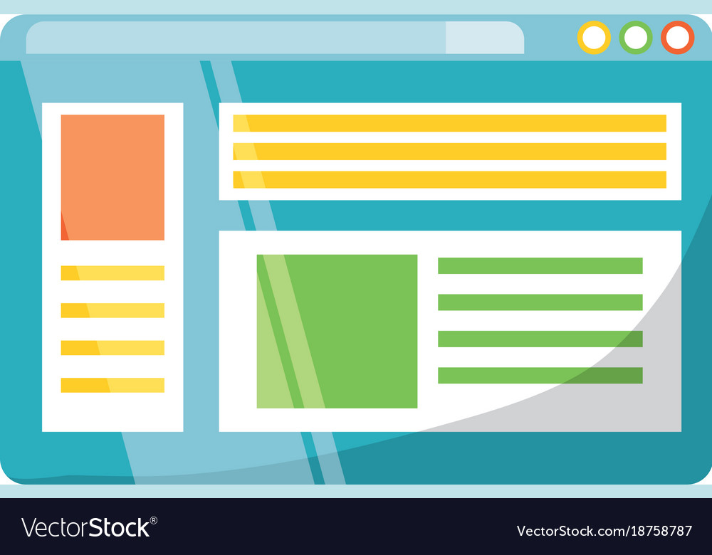 Web page interface icon