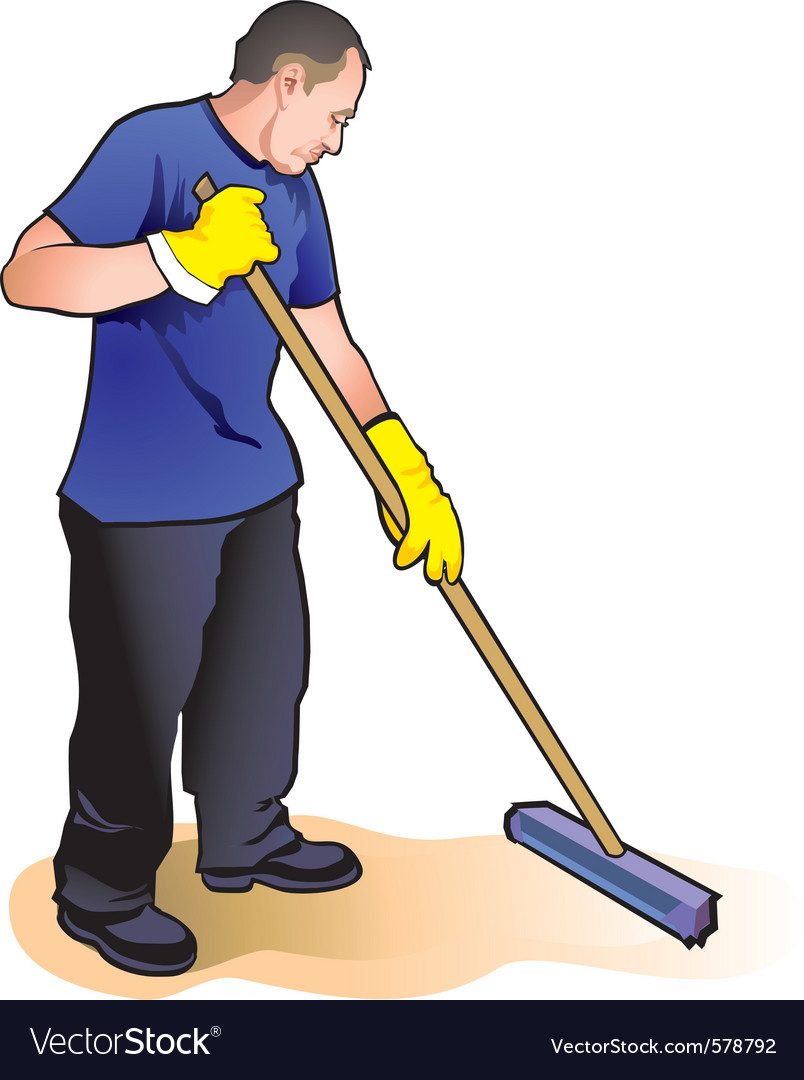Cleaner Royalty Free Vector Image VectorStock
