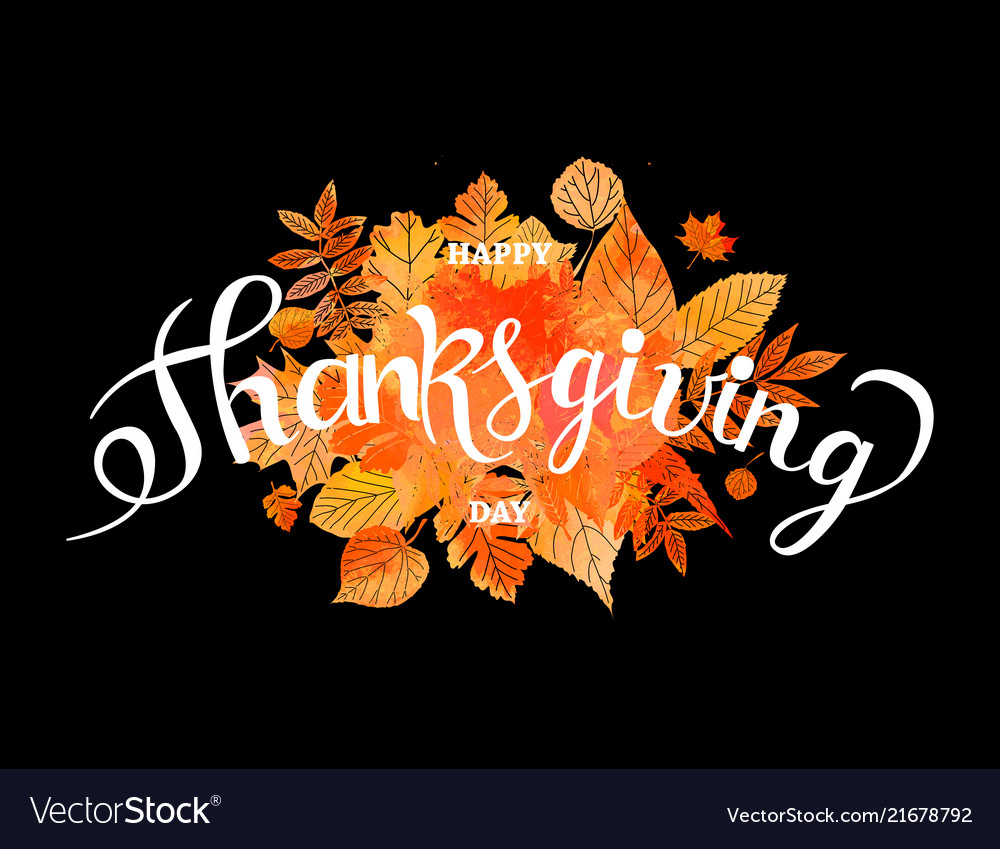 Happy Thanksgiving Day Poster