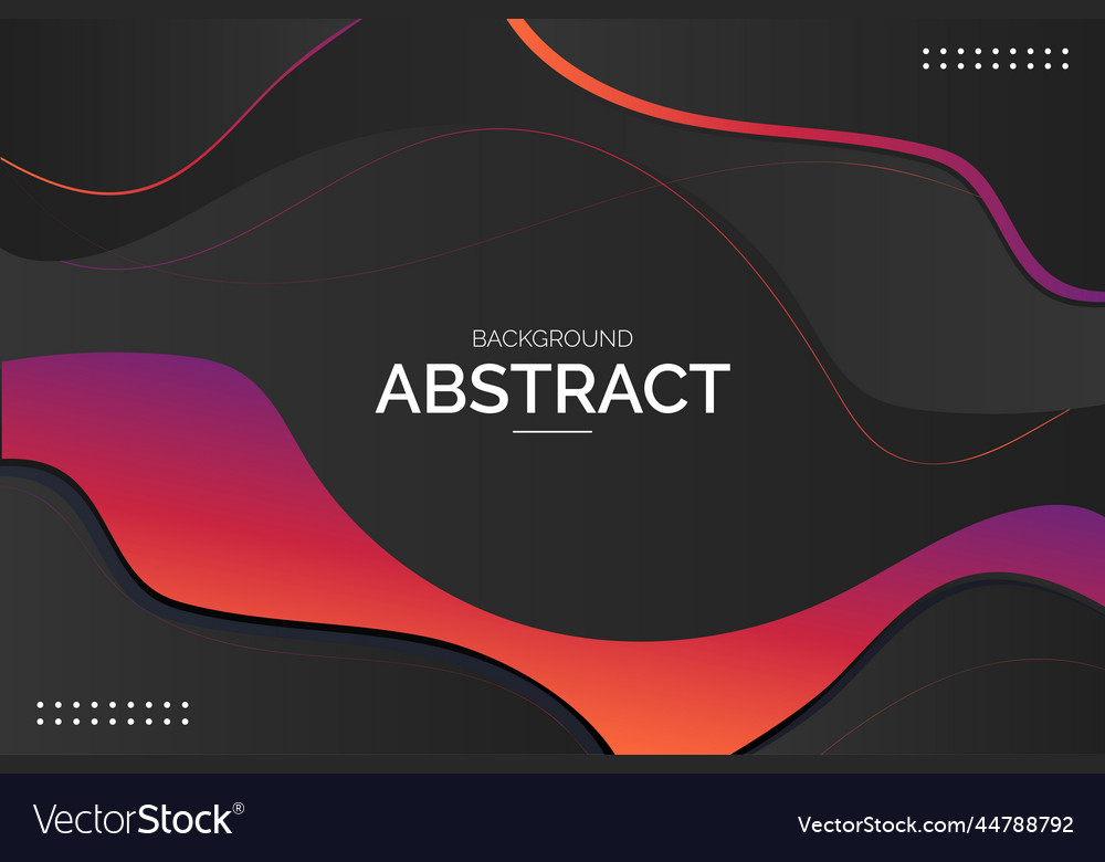 Modern abstract background with colorful waves