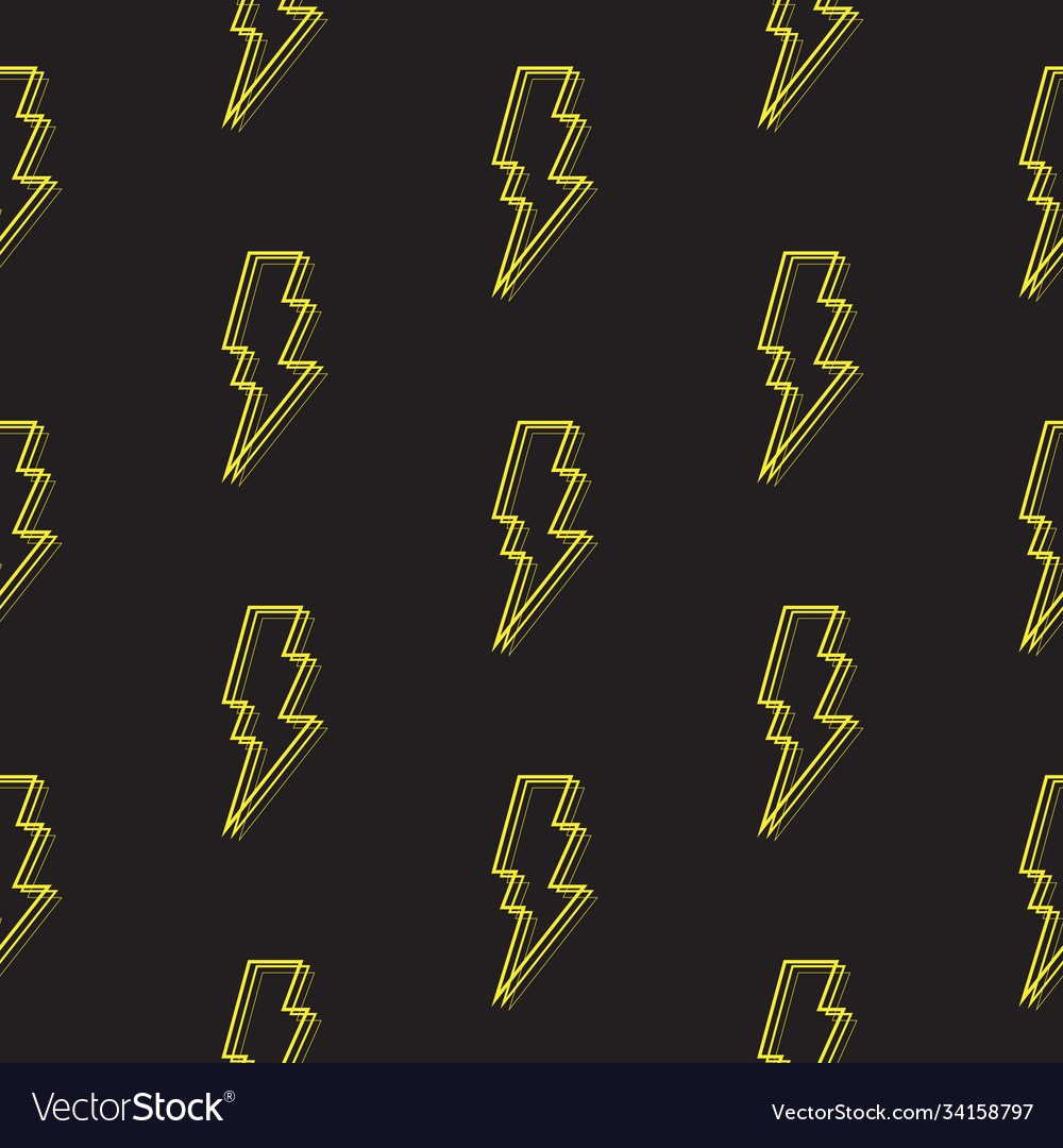 Abstract seamless pattern background with bolt
