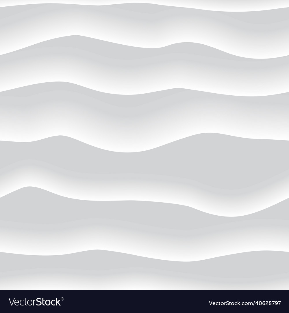 Abstract seamless pattern with waves vector image Abstract seamless pattern with waves