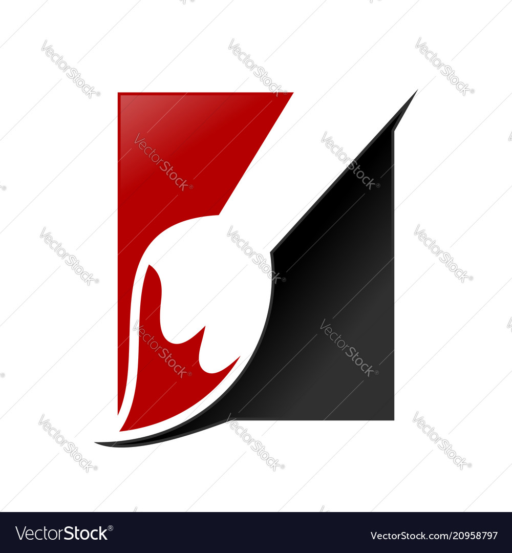 Artist paintbrush box symbol design Royalty Free Vector