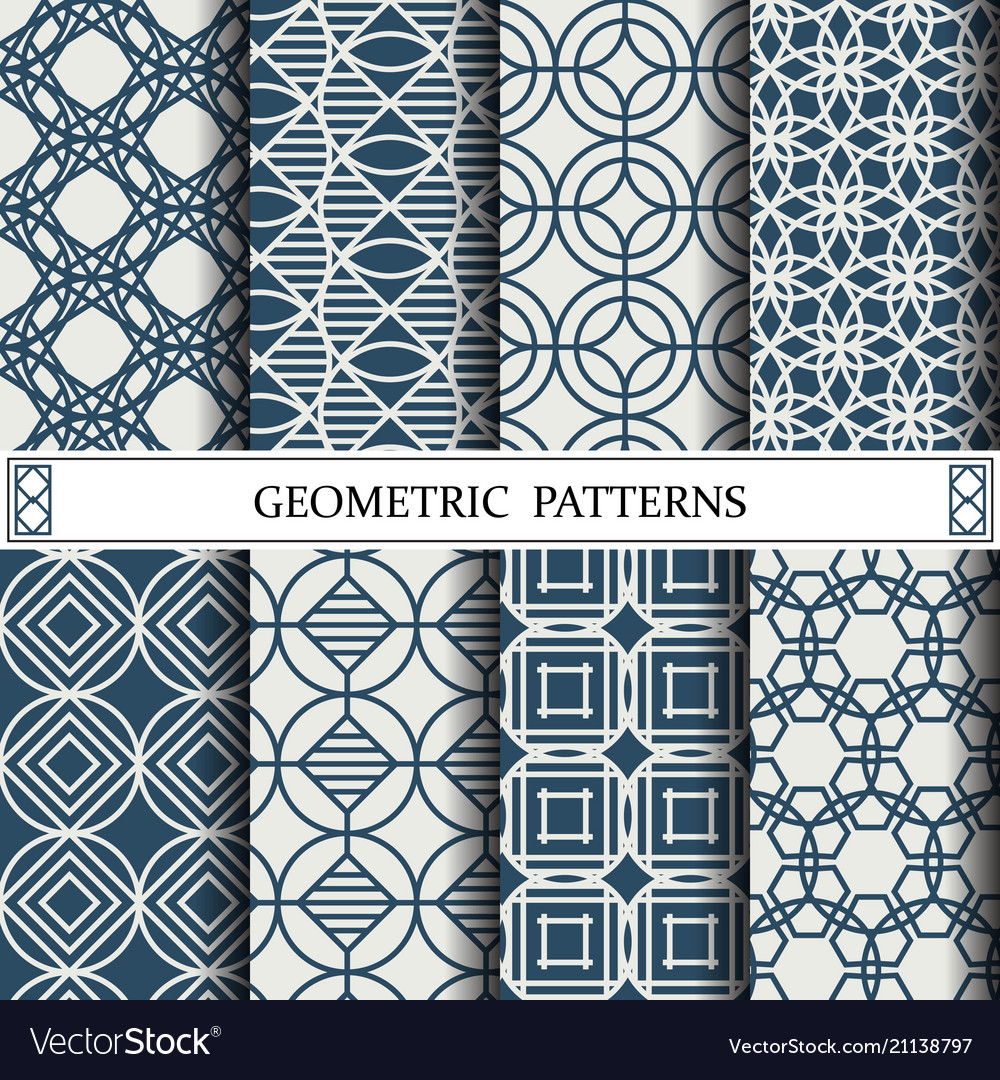Circle geometric patternpattern fills web page vector image Circle geometric patternpattern fills web page