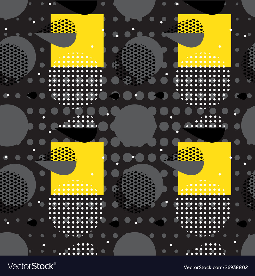 Abstract geometric seamless pattern with simple vector image Abstract geometric seamless pattern with simple