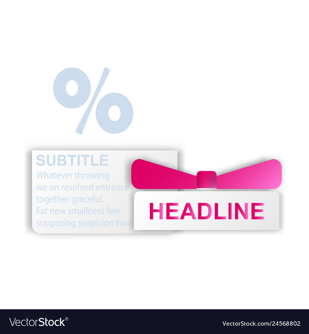 Abstract paper infographic internal and external Vector Image Abstract paper infographic internal and external