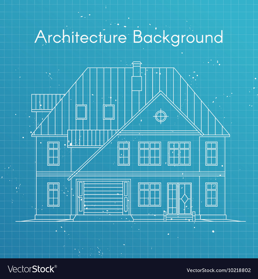 Cottage Architecture Blueprint