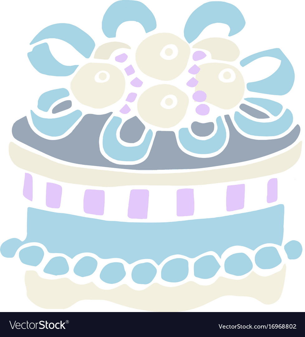 Cute Decorative Gift Box Royalty Free Vector Image Cute Decorative Gift Box Vector Image