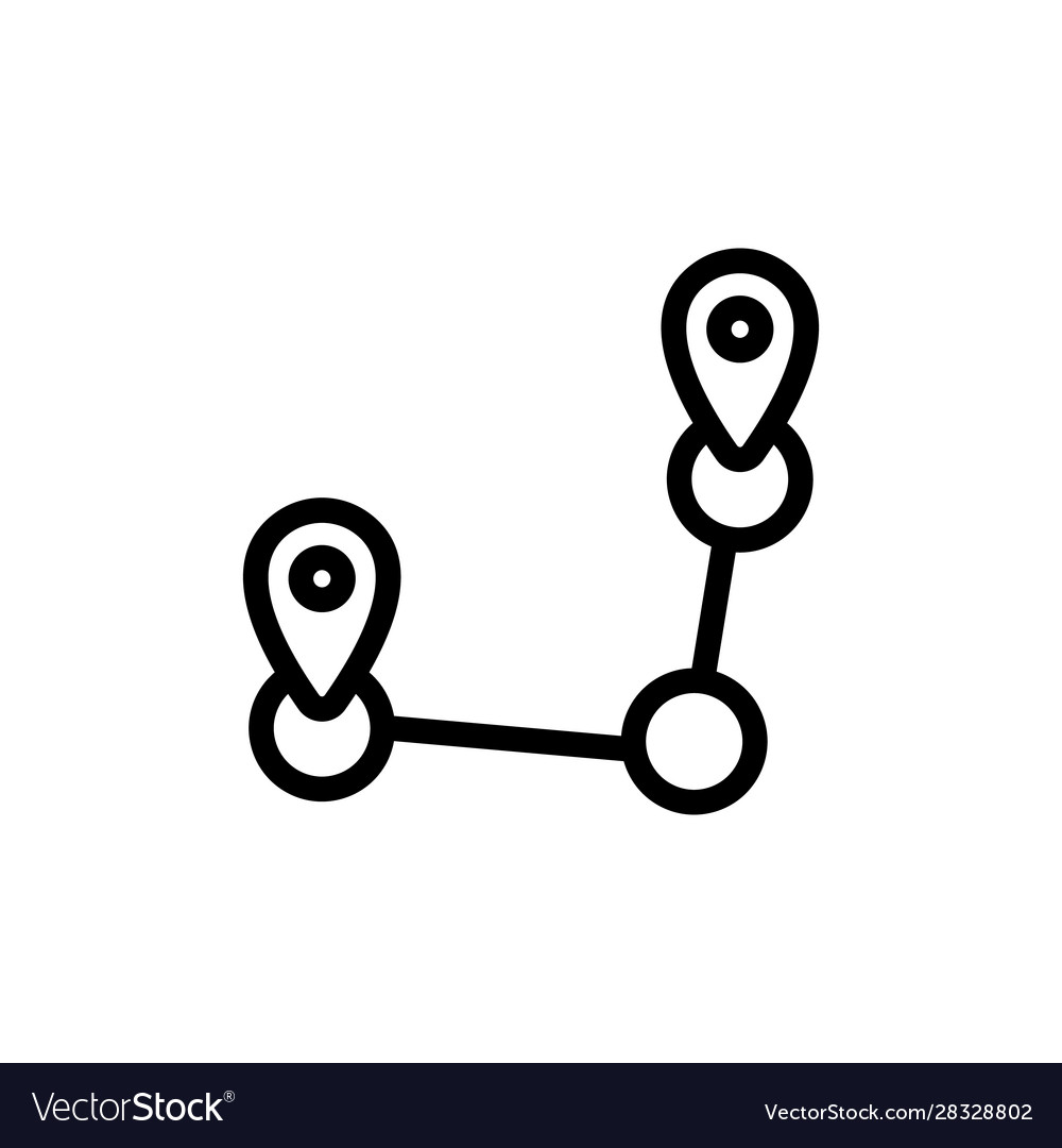Pointer icon isolated contour symbol