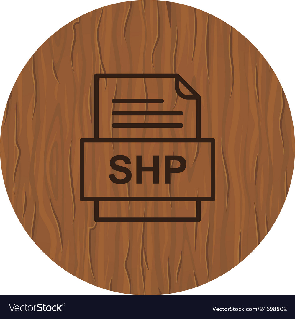 Shp file document icon