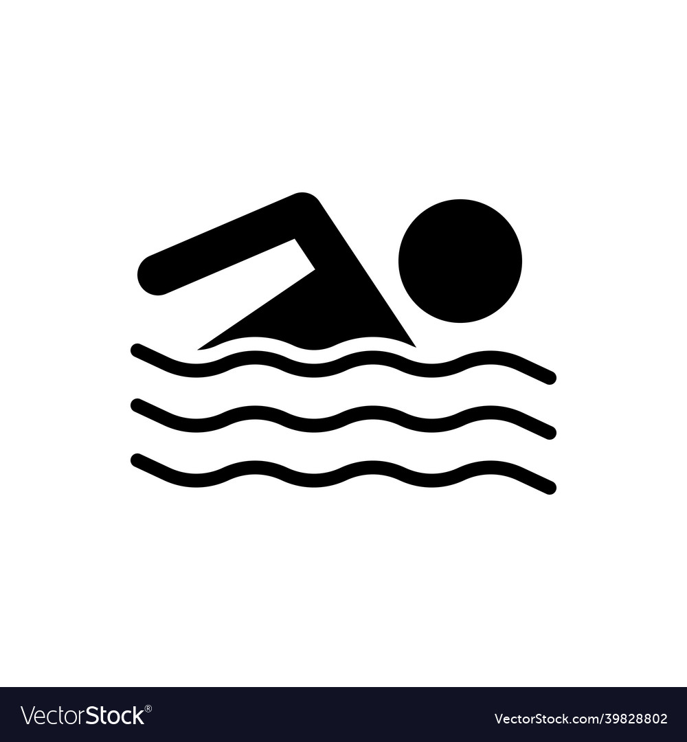 Swimming icon swim Royalty Free Vector Image - VectorStock