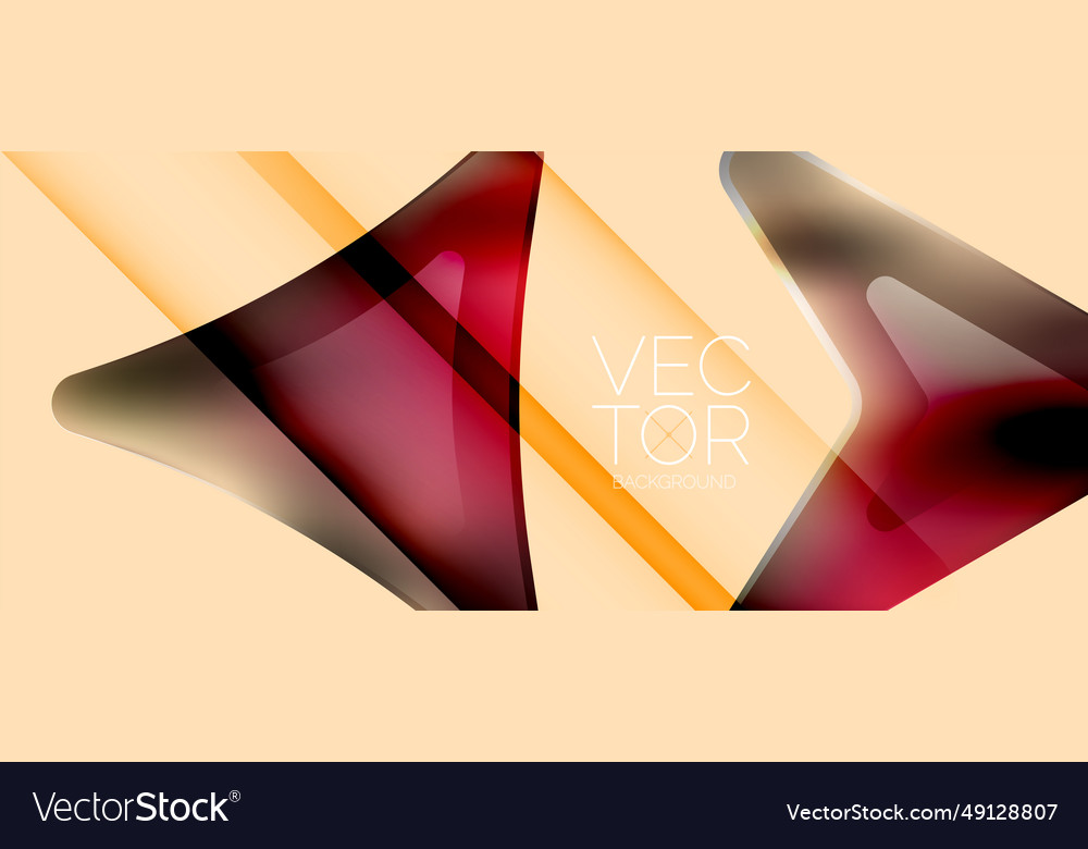 Fluid gradient arrow abstract vibrant arrows vector image Fluid gradient arrow abstract vibrant arrows