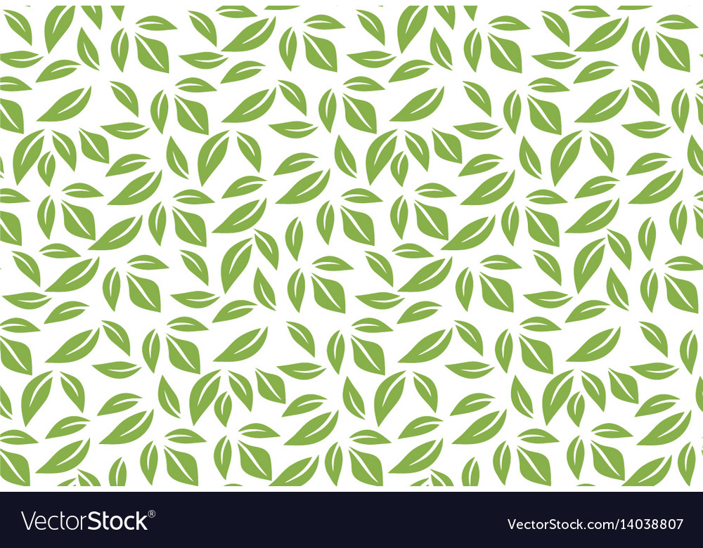 Leafy Green Seamless Pattern