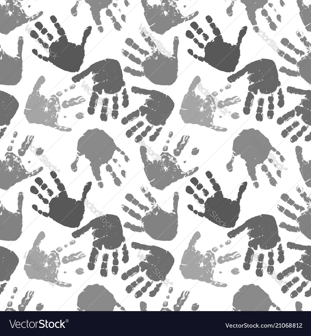 Handprint Pattern - Seamless Texture