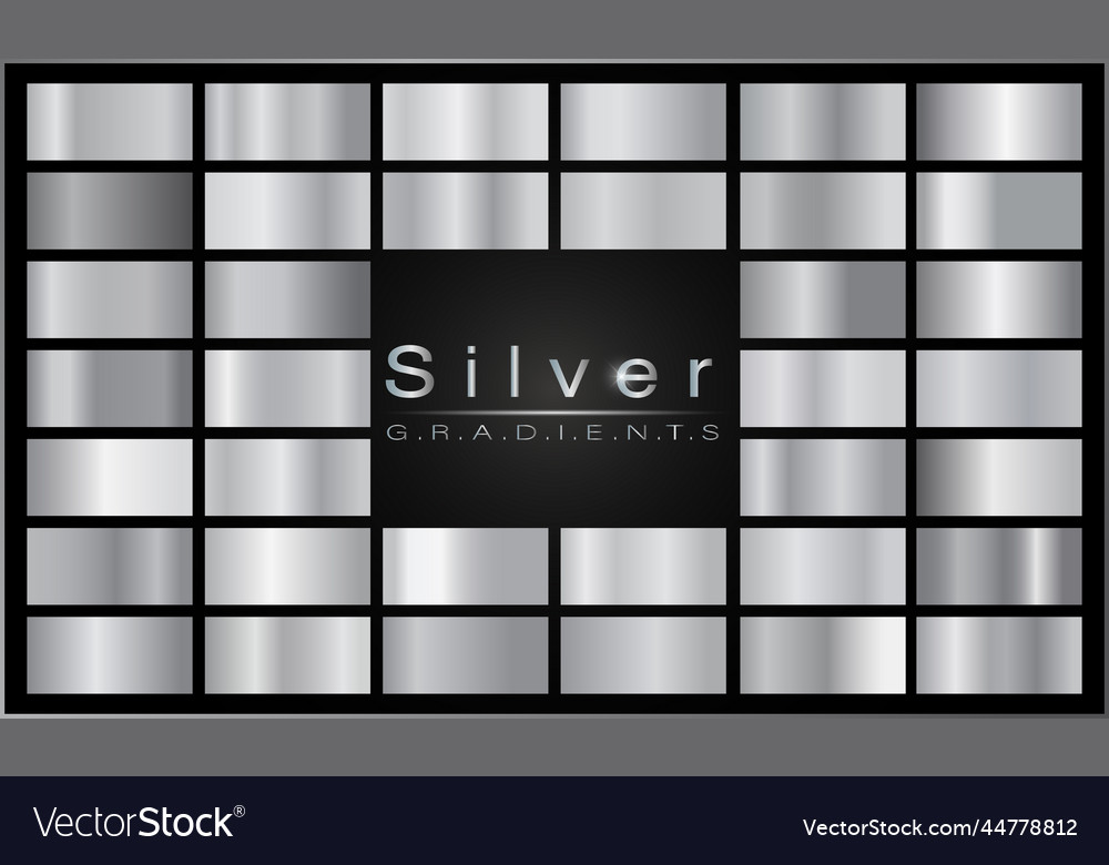 Silver gradient background icon texture metallic
