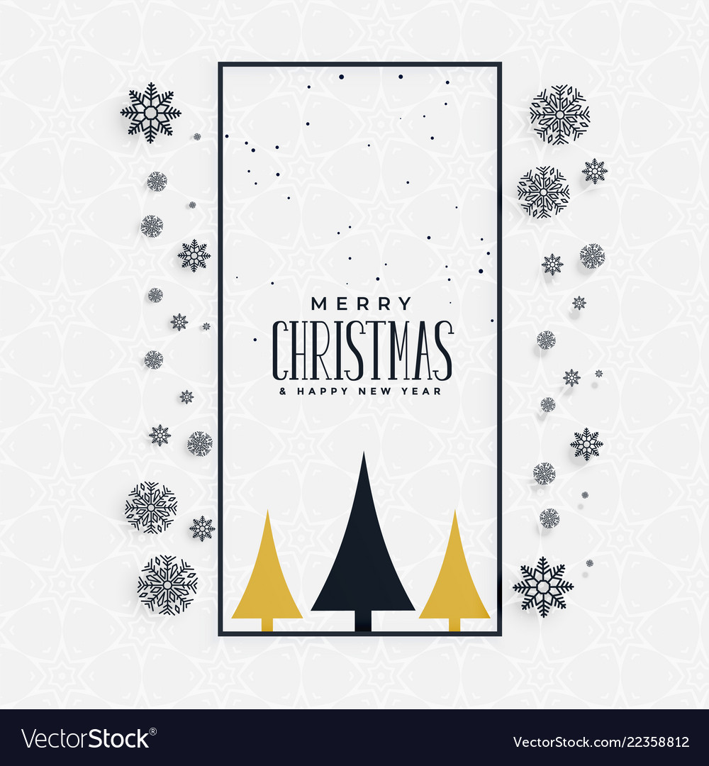 Stylish christmas greeting concept design