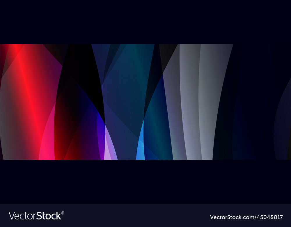 Fluid color gradients with dynamic wave line