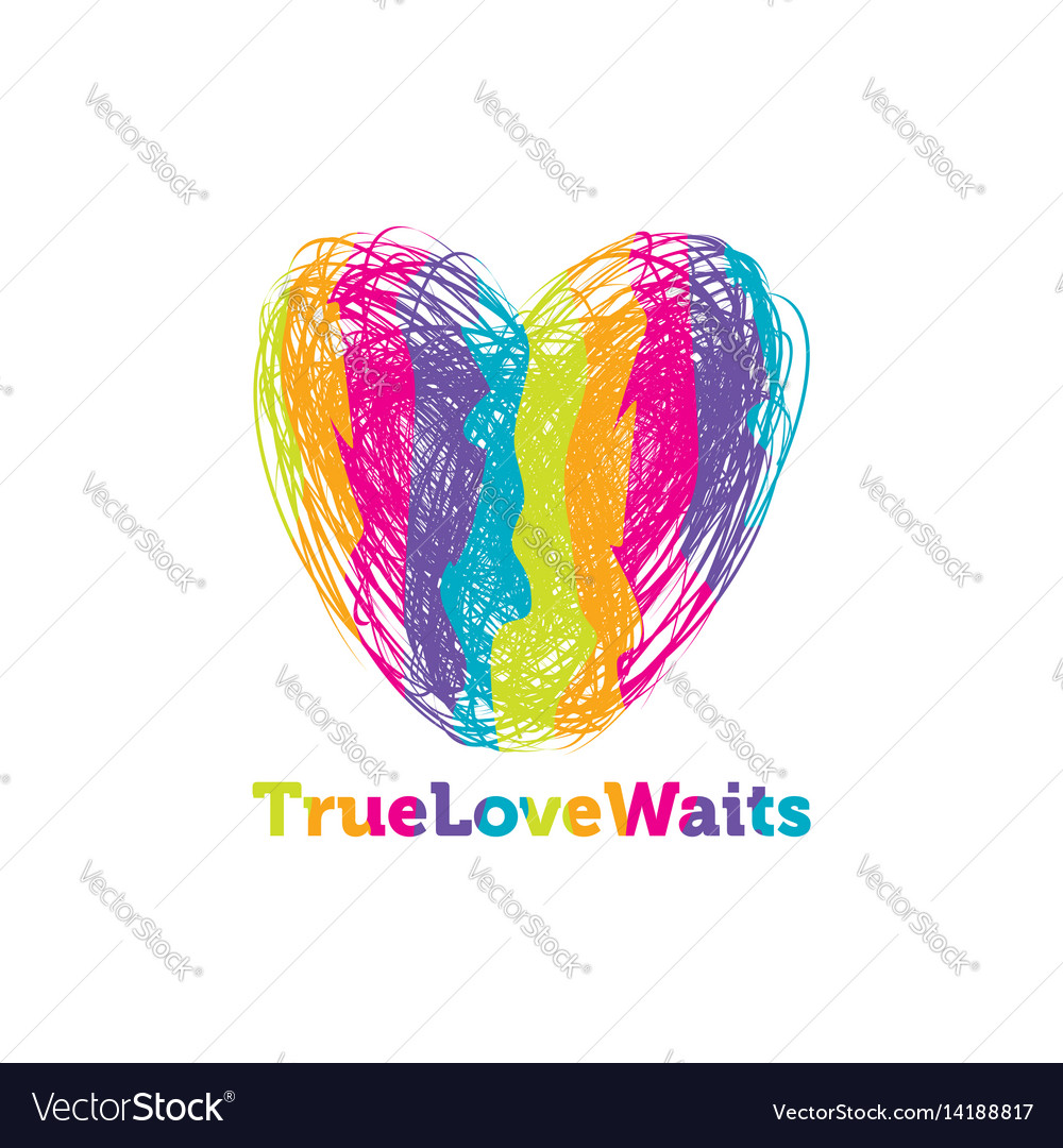 True love Royalty Free Vector Image - VectorStock