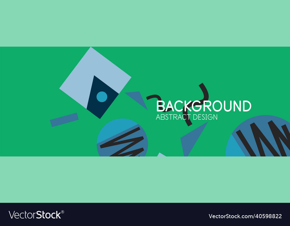 Abstract background blocks lines triangles