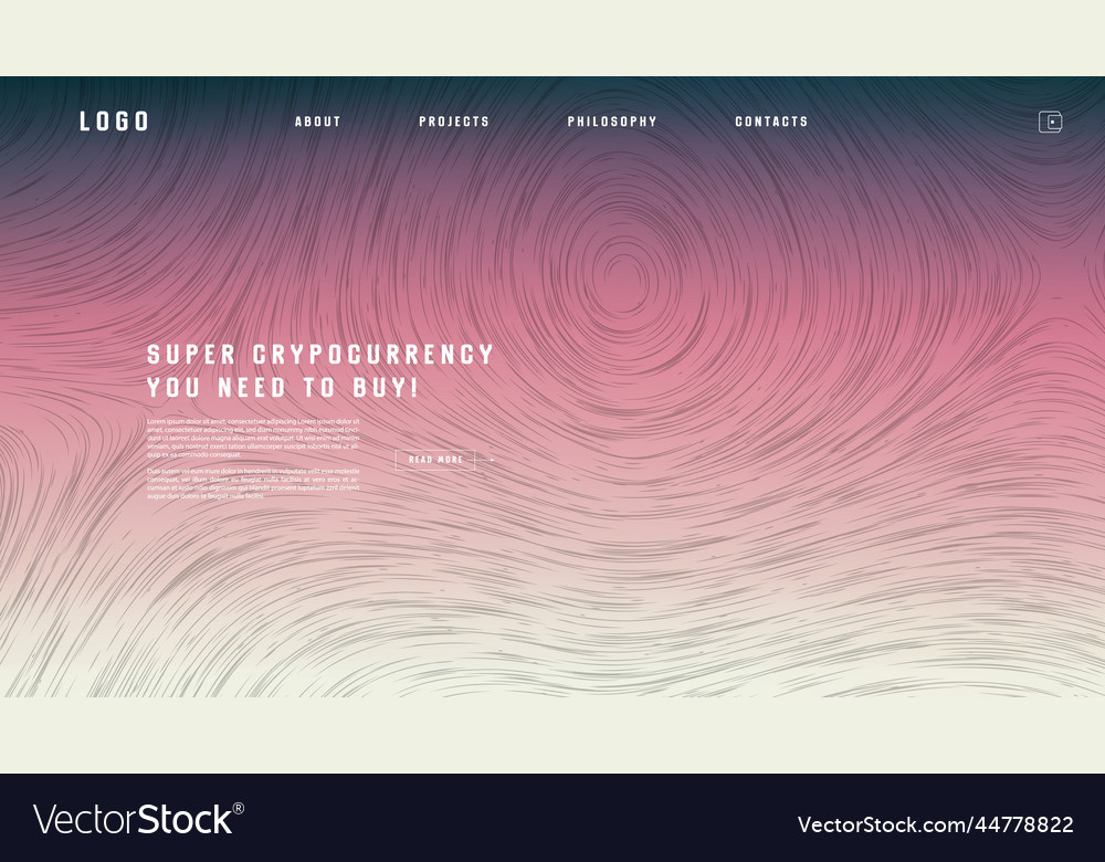 Abstract Field Landing Page