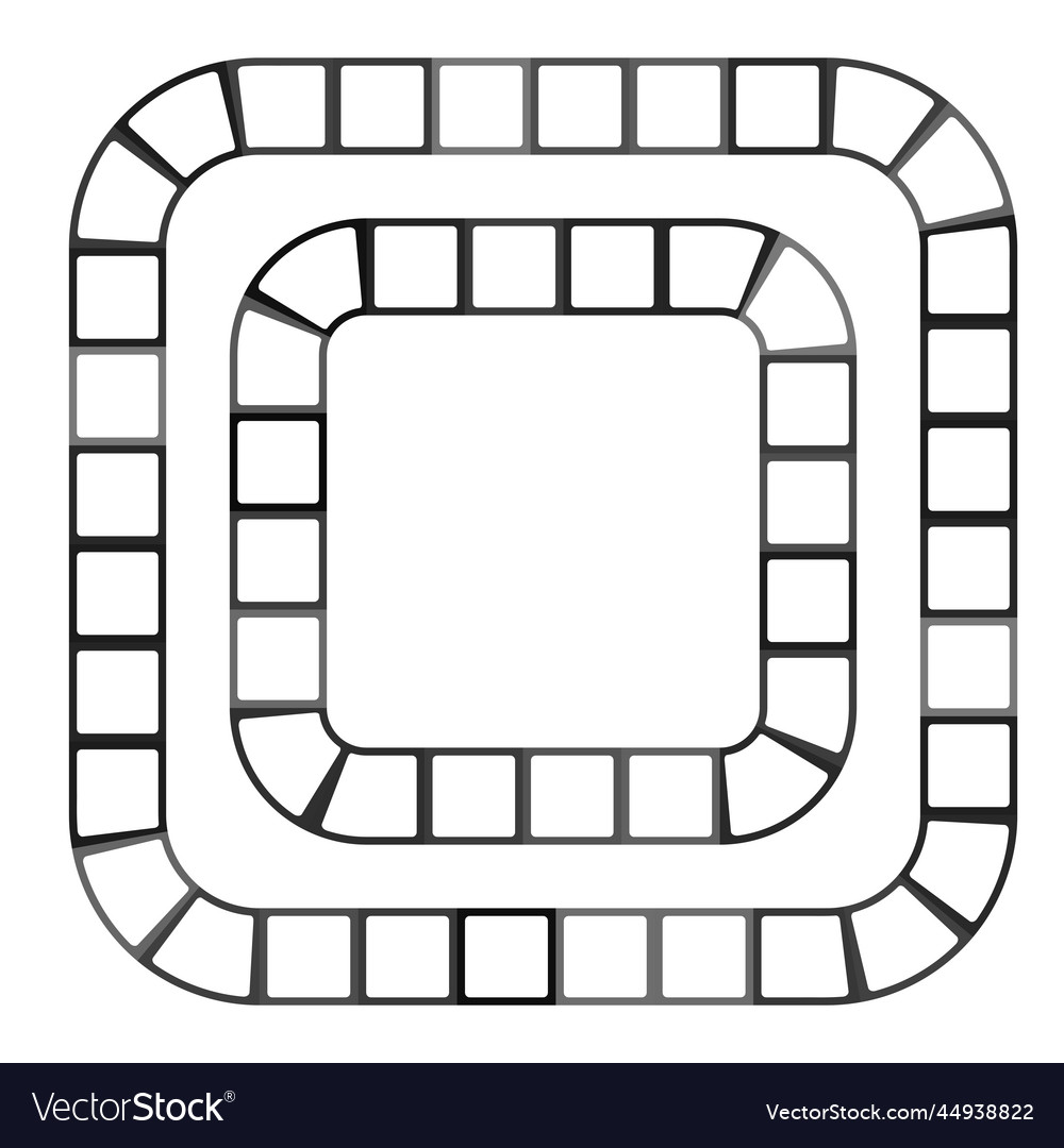Abstract futuristic maze pattern template