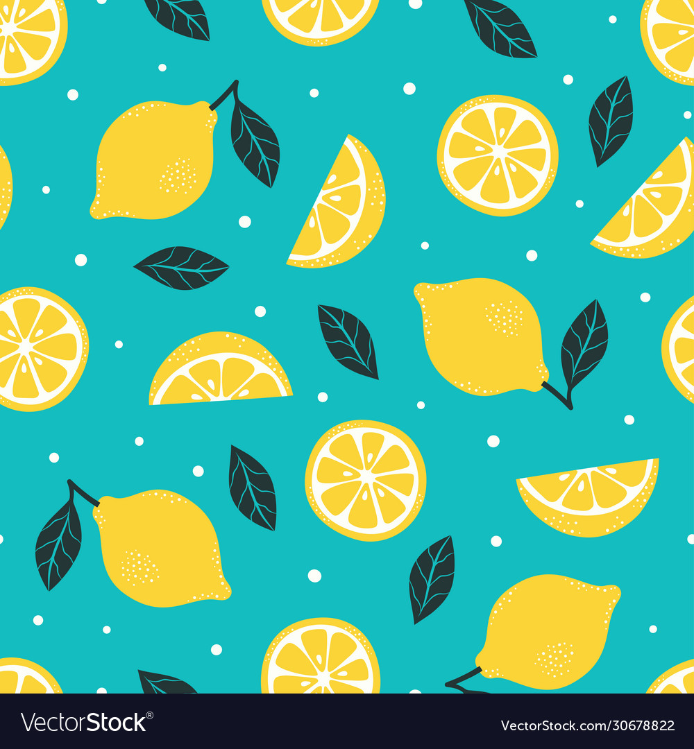 Lemon Pattern - Scandinavian Style