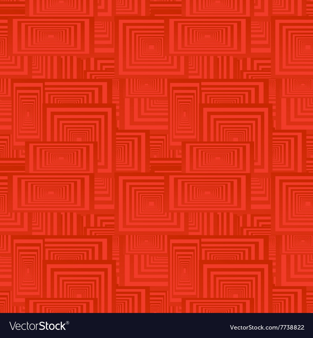 Red seamless rectangle pattern background
