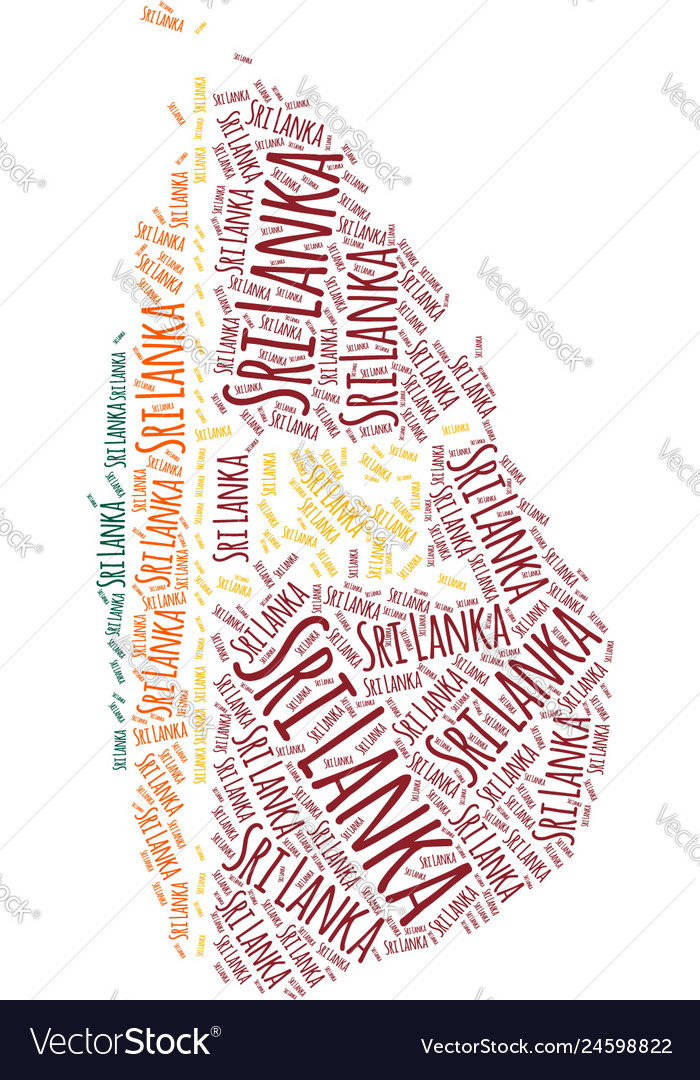 Sri lanka Royalty Free Vector Image - VectorStock