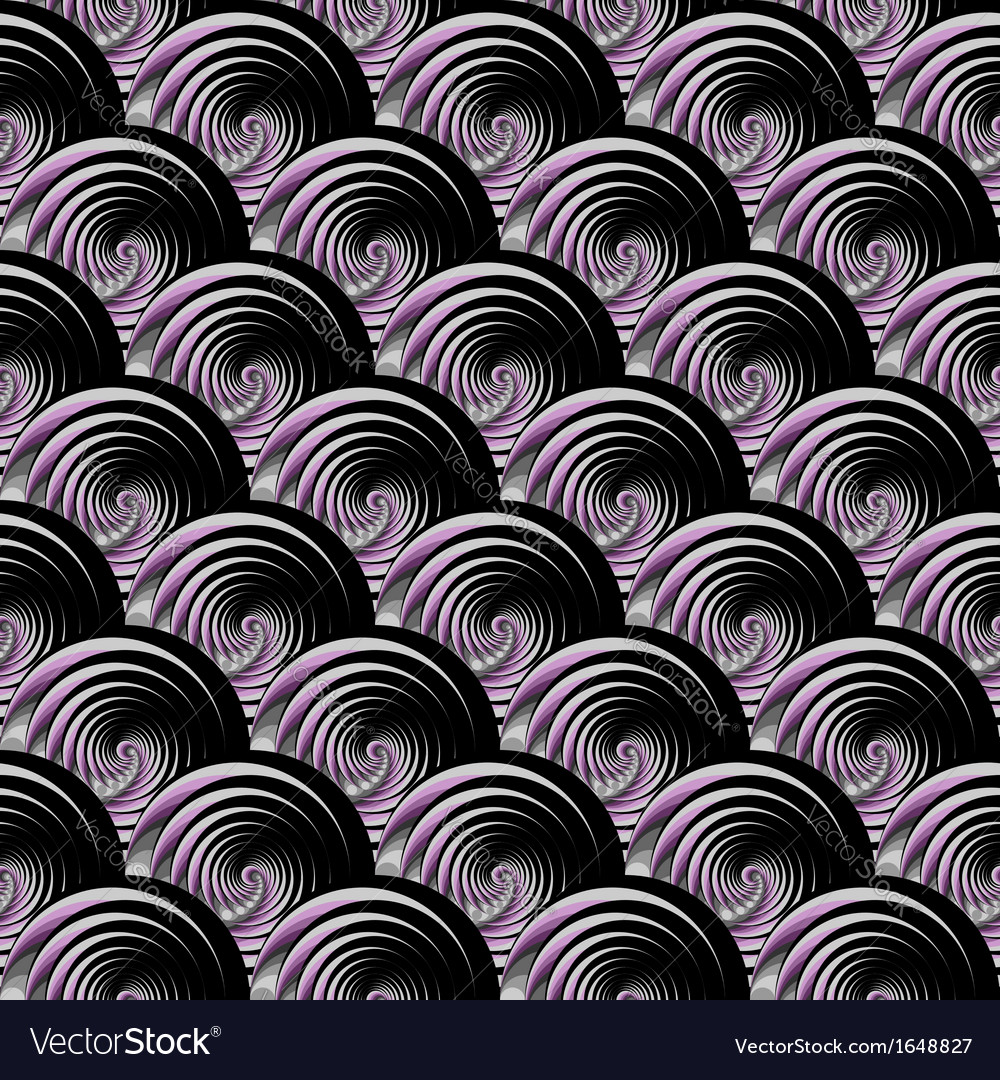 Design seamless spiral pattern