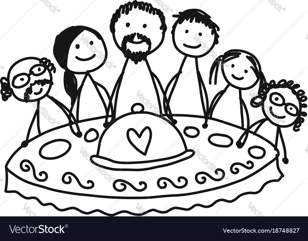 Family Drawing PNG Transparent Images Free Download  Vector Files  Pngtree