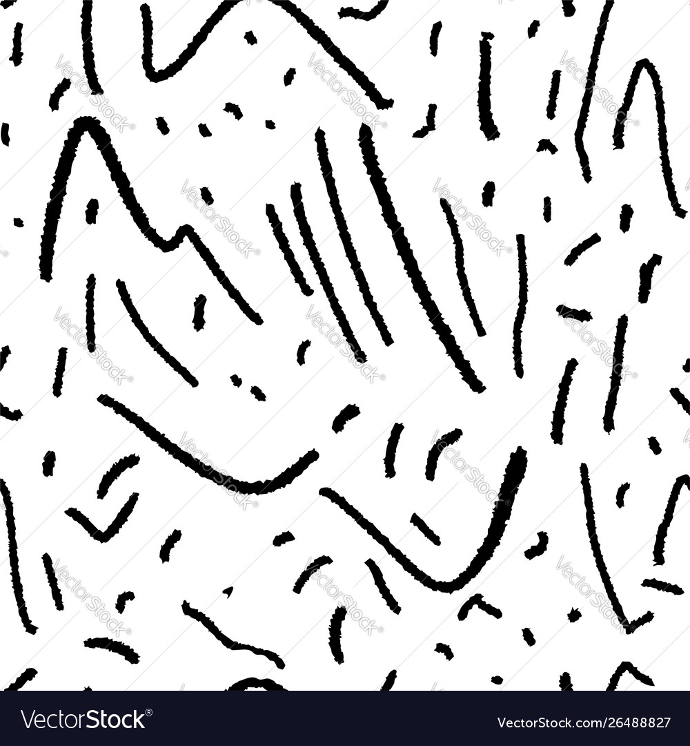 Retro Ink Pattern - 80s/90s Abstract