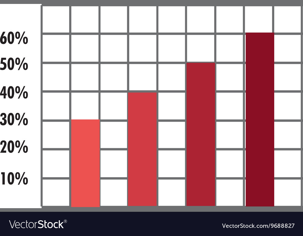 Spreadsheet with statistics graphics icon